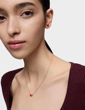Collar de corazón Tous Garden Of Love de plata P 925