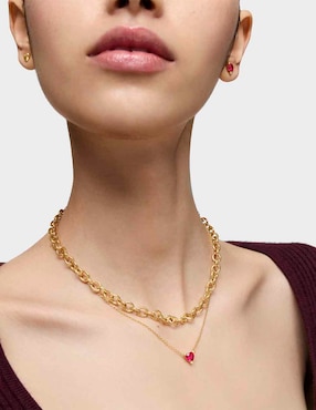 Collar de corazón Tous Garden Of Love de plata P 925