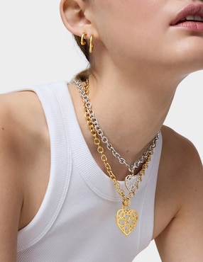 Dije de corazón Tous medallions de plata P 925