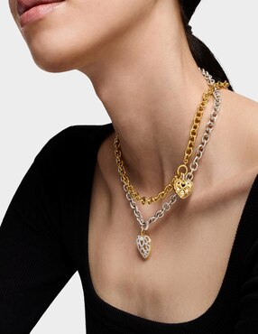 Dije de corazón Tous medallions de plata P 925