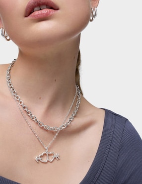 Dije de corazón Tous medallions de plata P 925
