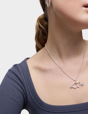 Dije de corazón Tous medallions de plata P 925