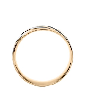 Argolla de oro 14 k Mano Forjada