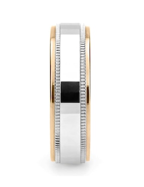 Argolla de oro 14 k Mano Forjada