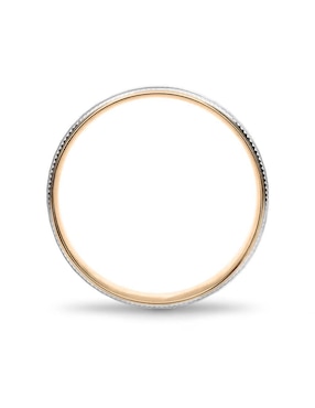 Argolla de oro 14 k Mano Forjada