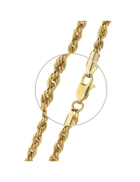 Collar Fonelli de oro amarillo 14 K