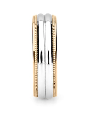 Argolla de oro 14 k Mano Forjada