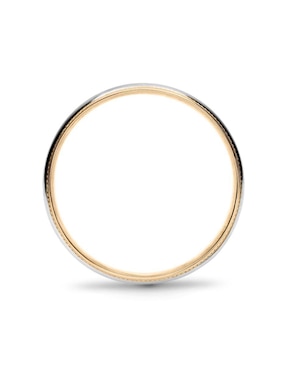 Argolla de oro 14 k Mano Forjada