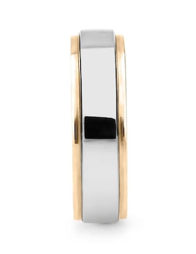 Argolla de oro 14 k Mano Forjada