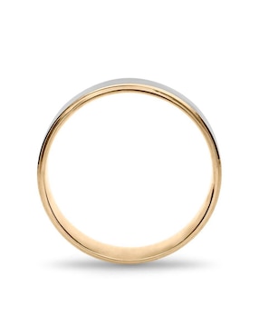 Argolla de oro 14 k Mano Forjada