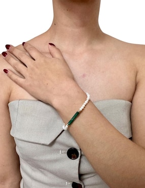 Pulsera Mancini con acabado brillante