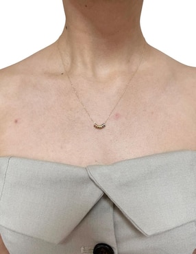 Collar Mancini de oro 10 K