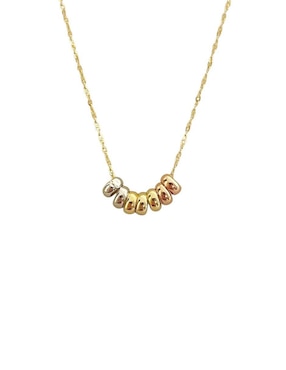 Collar Mancini de oro 10 K