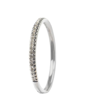 Anillo Lucie 14 k de oro diamante brillante