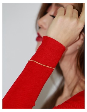 Pulsera Crixus Joyeria de oro 10 K con acabado brillante