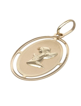 Medalla Joyerías Bizzarro de oro amarillo 10 K