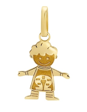 Dije De Niño Cristal Joyas Niño De Oro 14 K