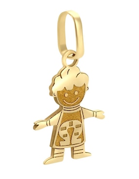Dije de niño Cristal Joyas de oro 14 K