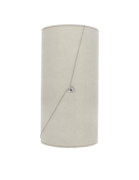 Gargantilla de corazón Joyerías Bizzarro de oro blanco 10 K