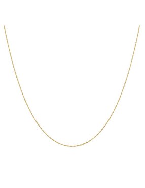 Gargantilla Cristal Joyas Singapur de oro 14 K