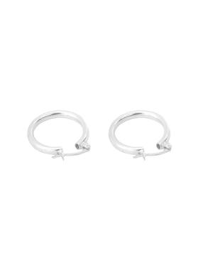 Arracadas Teresa Díaz Joyería Mexicana de plata P 925 con acabado plateado
