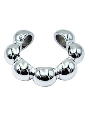 Aretes de círculo Aretize de plata P 925 con acabado lustre