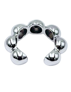 Aretes de círculo Aretize de plata P 925 con acabado lustre