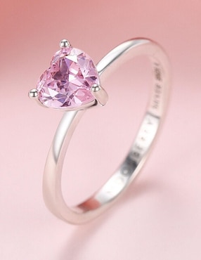 Anillo de corazón Moonberry P 925 de plata zirconia cúbica brillante