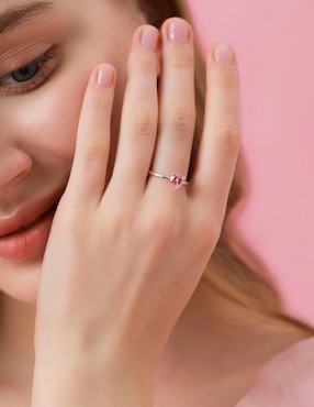 Anillo de corazón Moonberry P 925 de plata zirconia cúbica brillante