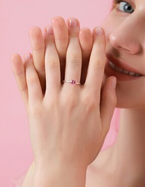 Anillo de corazón Moonberry P 925 de plata zirconia cúbica brillante