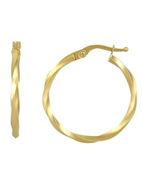Arracadas Cristal Joyas de oro