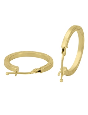 Arracadas Cristal Joyas de oro
