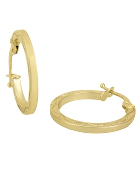 Arracadas Cristal Joyas de oro