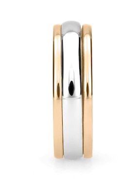 Argolla de oro 14 k Mano Forjada
