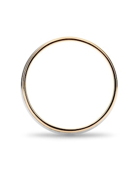 Argolla de oro 14 k Mano Forjada