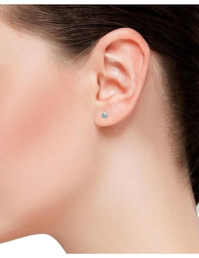 Broqueles de estrella Joyerías Bizzarro de oro blanco diamante