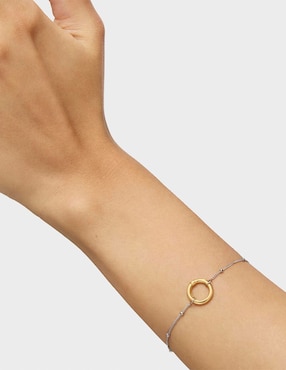 Pulsera Tous de oro amarillo 18 k Hold con acabado brillante