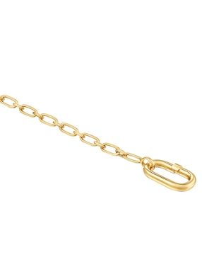 Pulsera Tous de plata p 925 Hold Oval con acabado pulido