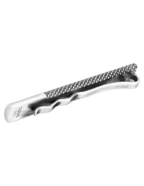 Pisacorbata deslizable TOUS de plata