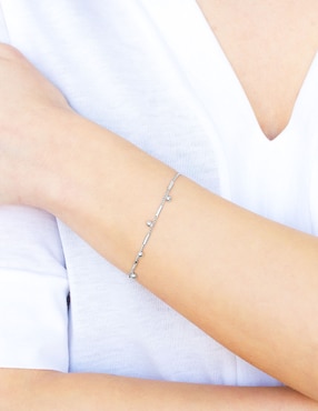 Pulsera Silvex Spa de plata p 925 con acabado pulido