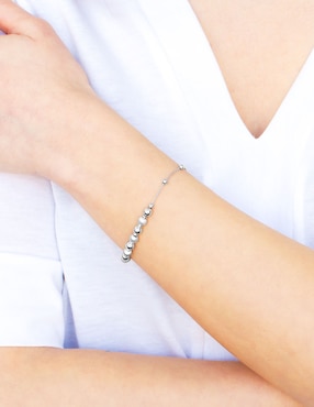 Pulsera Silvex Spa de plata P 925 con acabado pulido