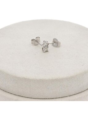 Broqueles circulares Joyerías Bizzarro de oro blanco diamante