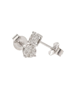 Broqueles circulares Joyerías Bizzarro de oro blanco diamante