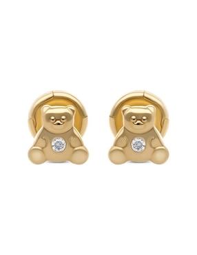 Broqueles de oso Joyerías Bizzarro de oro diamante