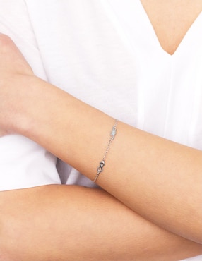 Pulsera Silvex Spa de plata p 925