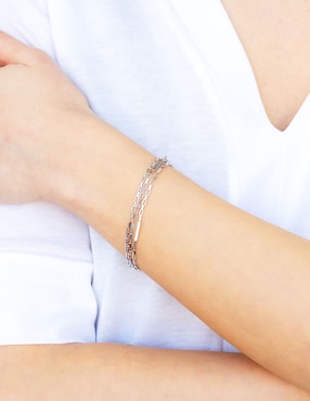 Pulsera Silvex Spa de plata p 925