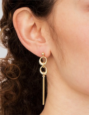 Aretes Silvex Spa de plata P 925 con acabado brillante