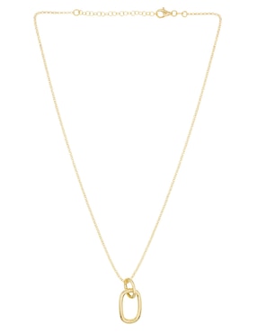 Collar ovalado Silvex Spa de plata P 925