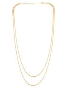 Collar de eslabones Silvex Spa de plata P 925