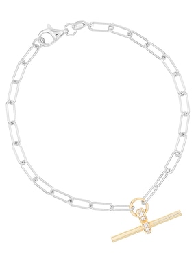Pulsera Silvex Spa de plata P 925 con acabado brillante